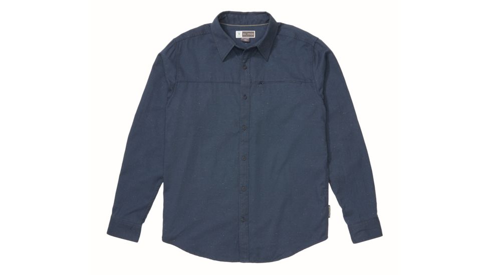 ExOfficio Demo, BA Talaheim Long Sleeve Shirt - Men's, Navy, Medium, 1101-3350-Navy-M-DM