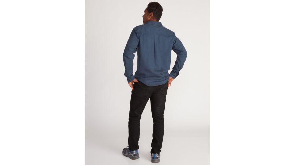 ExOfficio Demo, BA Talaheim Long Sleeve Shirt - Men's, Navy, Medium, 1101-3350-Navy-M-DM