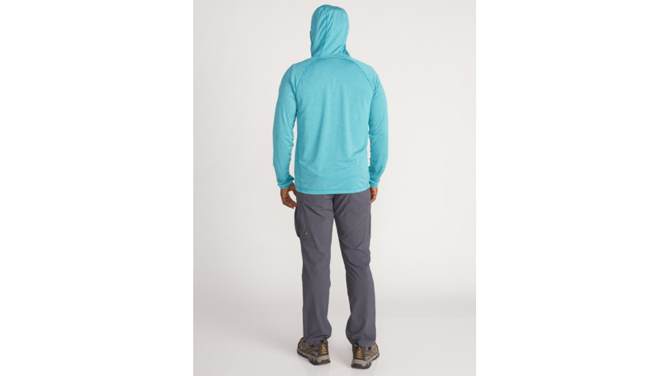 ExOfficio Demo, BA Tarka Full Zip Hoody - Men's, Algiers Blue, Medium, 1111-3346-AlgiersBl-M-DM