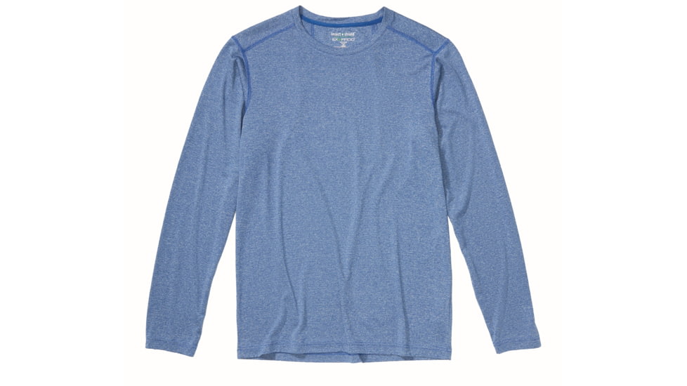 ExOfficio Demo, BA Tarka Long Sleeve Shirt - Men's, Admiral Blue, Medium, 1111-2857-AdmBl-M-DM