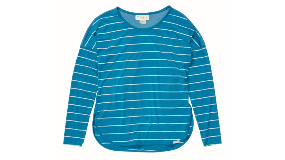 ExOfficio Demo, BA Wanderlux Cianorte Long Sleeve Shirt - Women's, Atlantic, Medium, 2111-3377-ATLTIC-M-DM