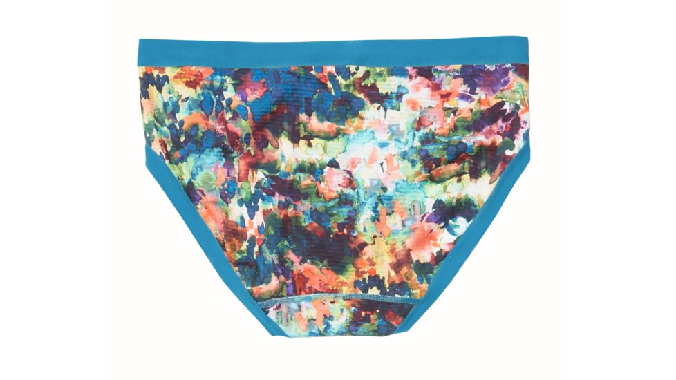 ExOfficio Demo, GNG Sprt Msh Printed Bikini - Women's, Pretty Palmy, Medium, 2245-3046-PrtPlm-M-DM