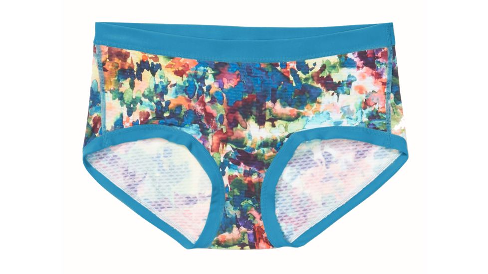 ExOfficio Demo, GNG Sprt Msh Printed Hipkini - Women's, Pretty Palmy, Medium, 2245-3115-PrtPlm-M-DM