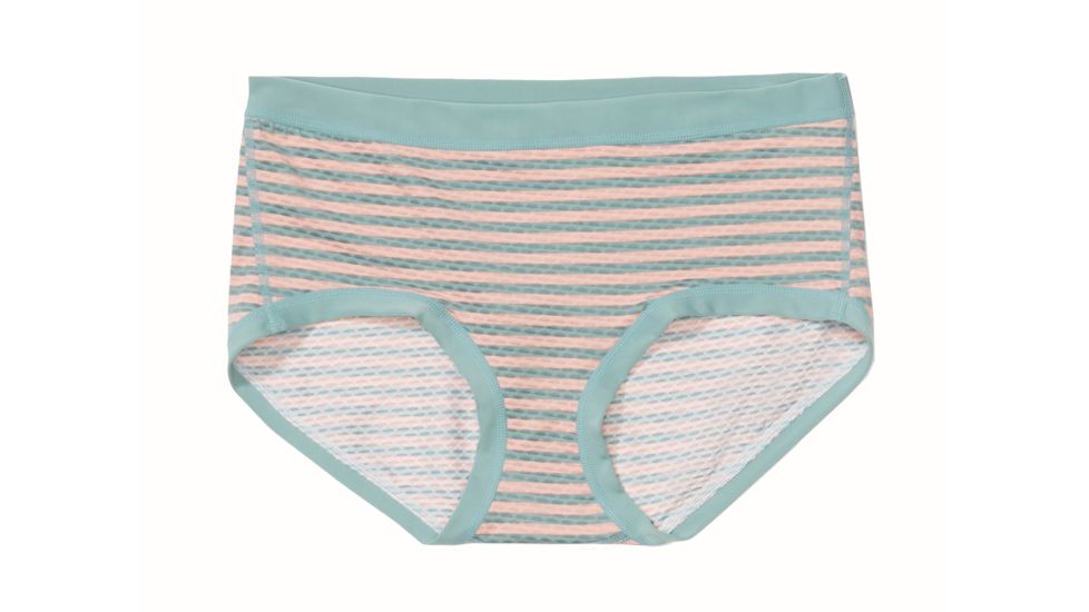 ExOfficio Demo, GNG Sprt Msh Printed Hipkini - Women's, Trellis Double Stripe, Medium, 2245-3115-TRLDblStrp-M-DM