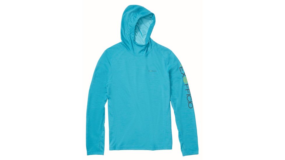 ExOfficio Demo, Hyalite Hoody - Men's, Algiers Blue, Medium, 1011-3253-AlgiersBl-M-DM
