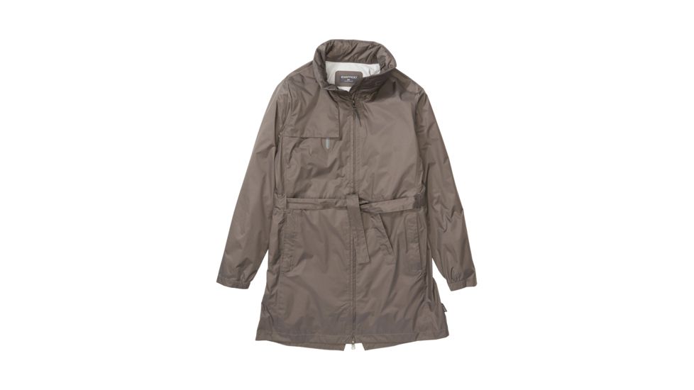 ExOfficio Demo, Sunbury Trench - Women's, Slate, Medium, 2071-3324-Slate-M-DM