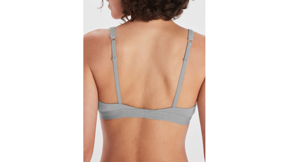 ExOfficio Everyday Bralette Bra - Womens, Grey Heather, Extra Large, E14115-9310-XL