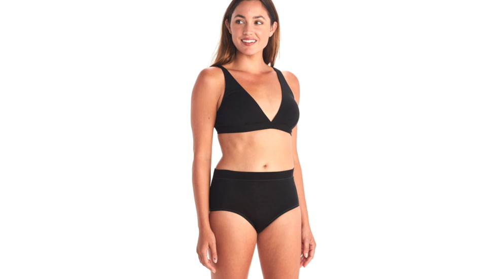 ExOfficio Everyday Bralette - Womens, Black, Extra Small, E14114-9999-XS