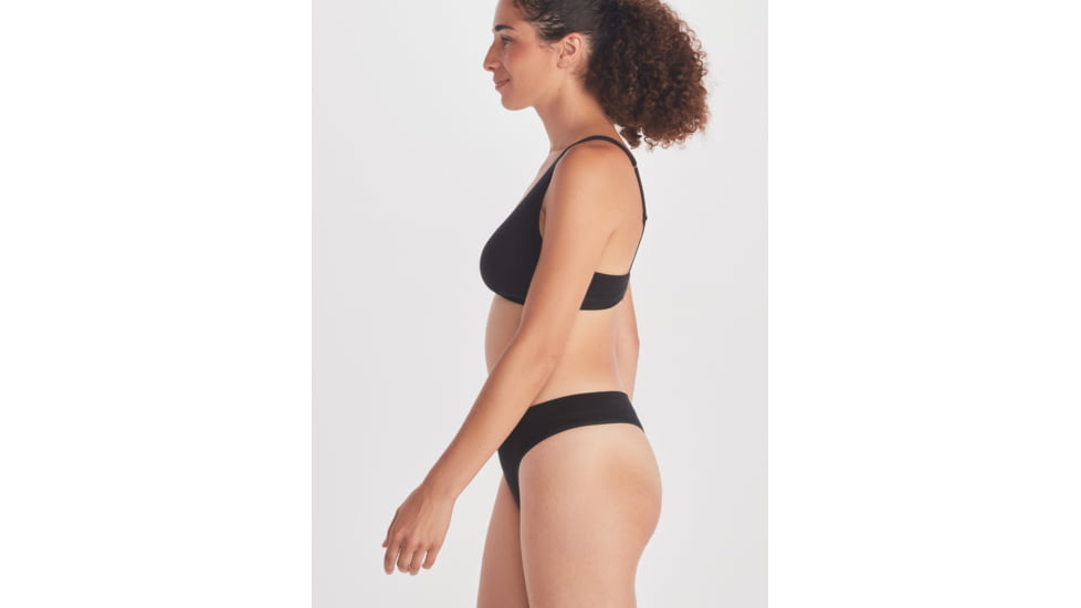 ExOfficio Everyday Thong - Womens, Black, Large, E14108-9999-L