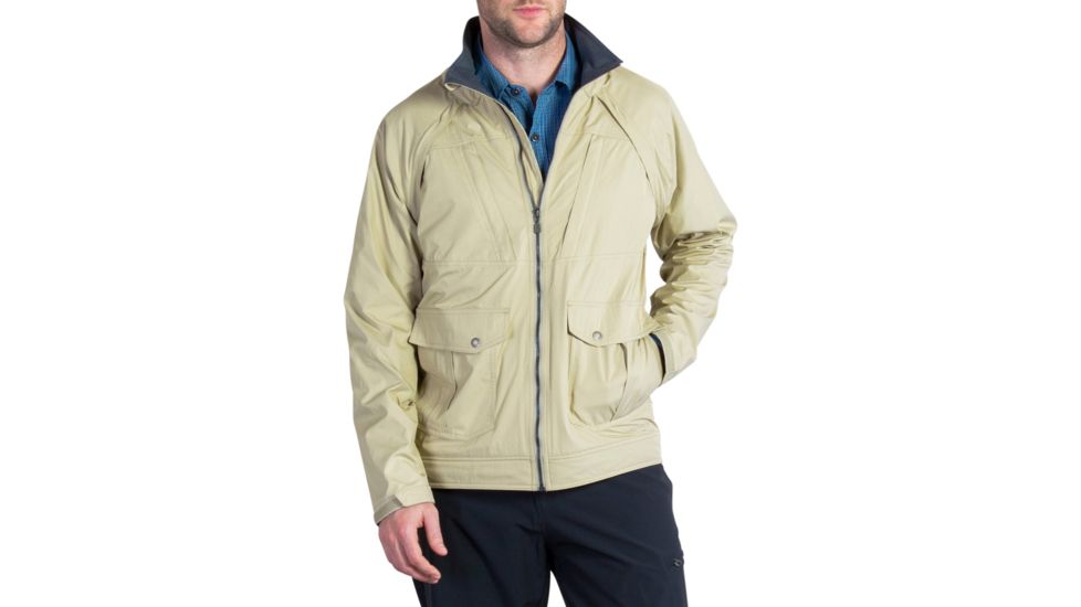 ExOfficio FlyQ Convertible Jacket - Men's-Light Khaki-Medium, 1071-2766-8020-M