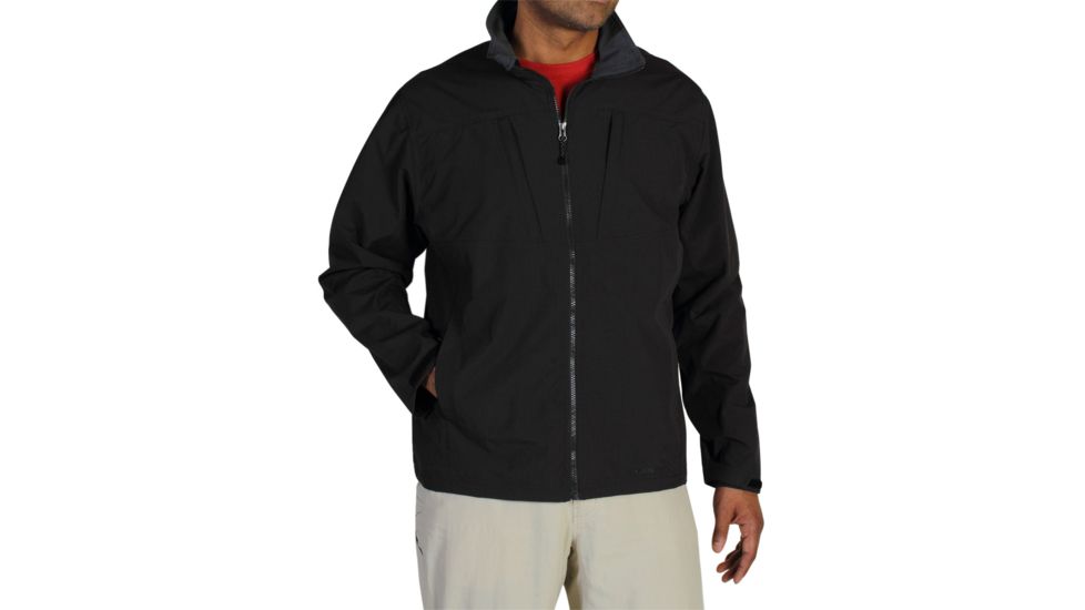 ExOfficio FlyQ Lite Jacket - Men's-Dk Charcoal-Medium