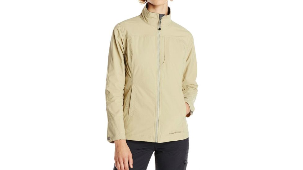 ExOfficio FlyQ Lite Jacket - Women's-Lt Khaki-Small