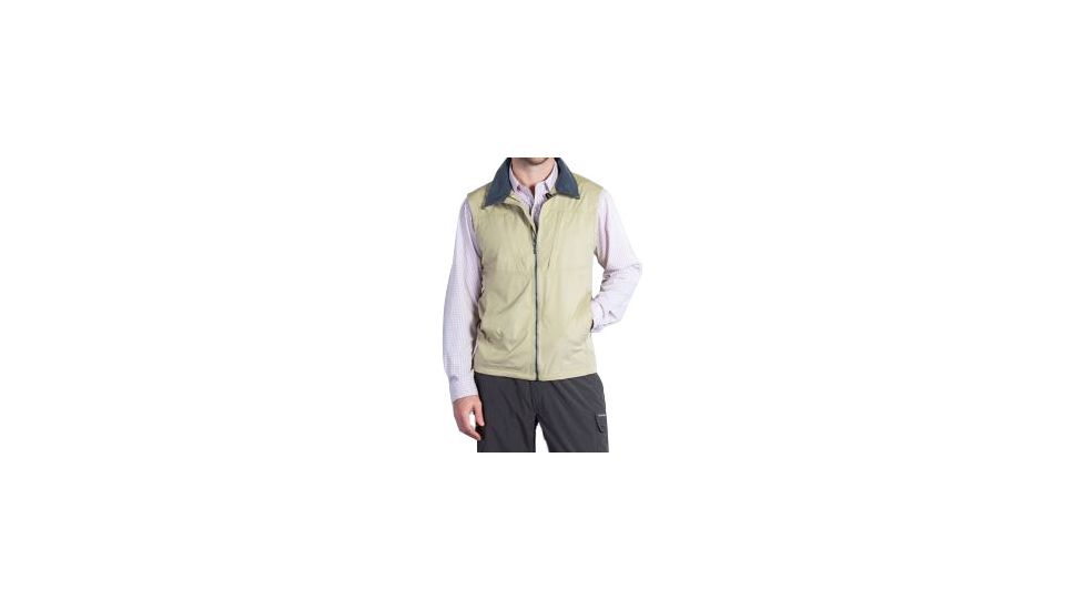 ExOfficio FlyQ Lite Vest - Mens, Lt Khaki, Large, 10762352-8020-L