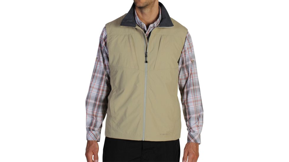 ExOfficio FlyQ Lite Vest - Mens-Lt Khaki-Medium