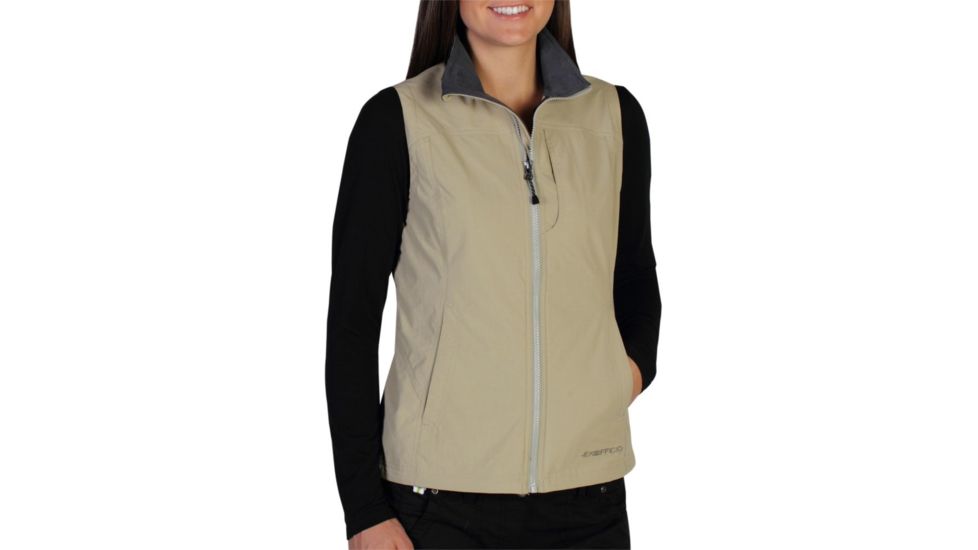 ExOfficio FlyQ Lite Vest - Women's -Lt Khaki-X-Small