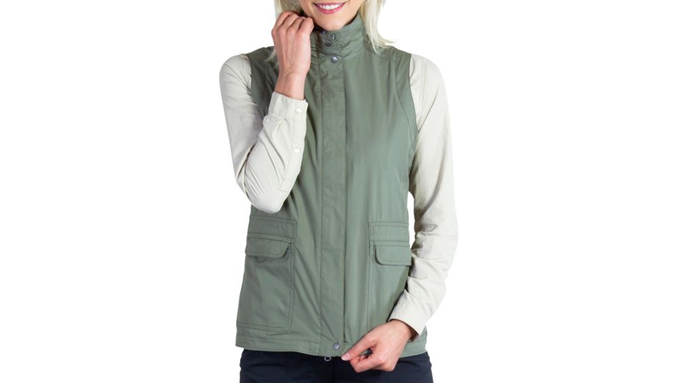 ExOfficio FlyQ Vest - Women's-Bay Leaf-Medium