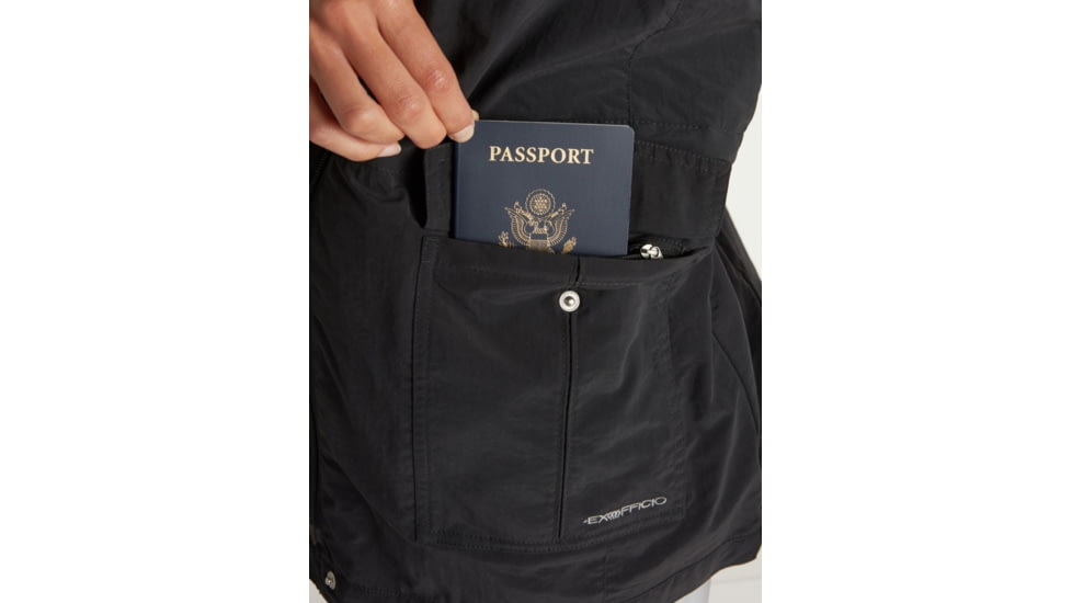 ExOfficio FlyQ Vest - Womens, Black, Extra Large, 2076-6700-9999-XL