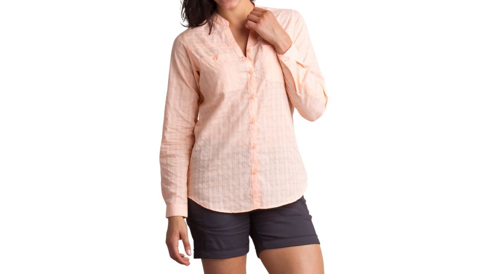 ExOfficio Fresco Long Sleeve - Women's-Sunrise-Medium