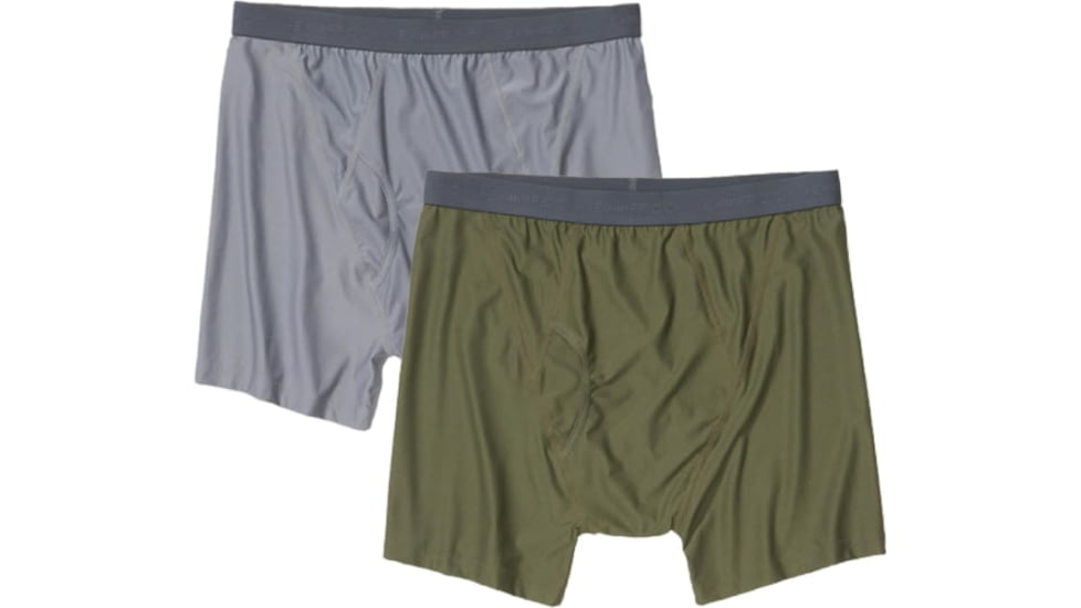 ExOfficio Give-N-Go 2.0 Boxer Brief 2Pk - Mens, Steel Onyx/Nori, Extra Large, 12416713-23077-XL