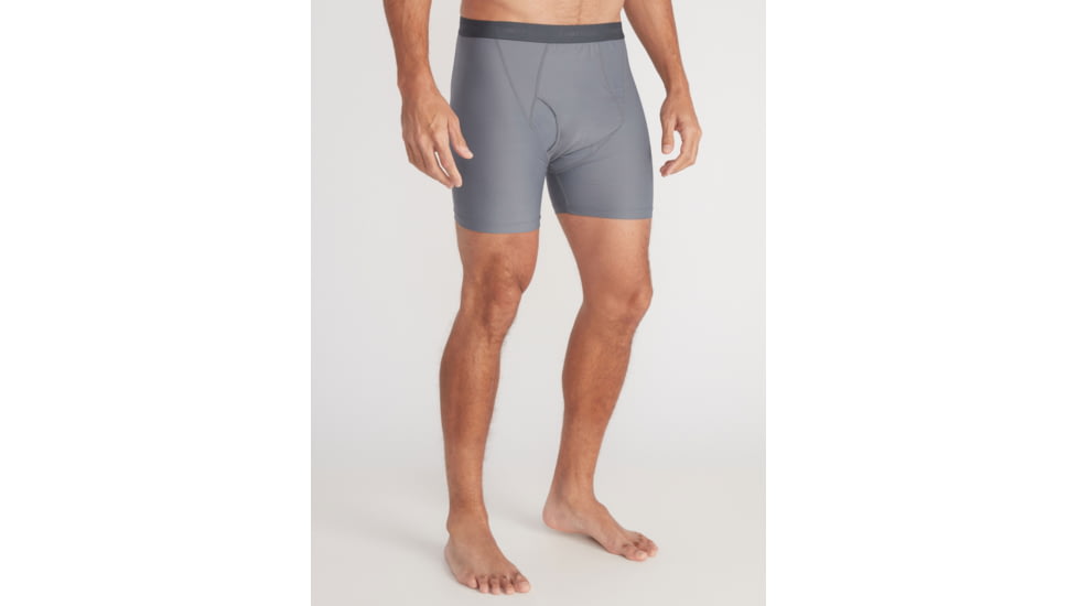ExOfficio Give-N-Go 2.0 Boxer Brief - Mens, Steel Onyx, Small, 1241-6694-9352-S
