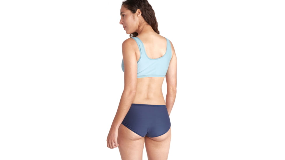ExOfficio Give-N-Go 2.0 Bralette - Womens, Smoke Blue, Large, 22423468-16271-L