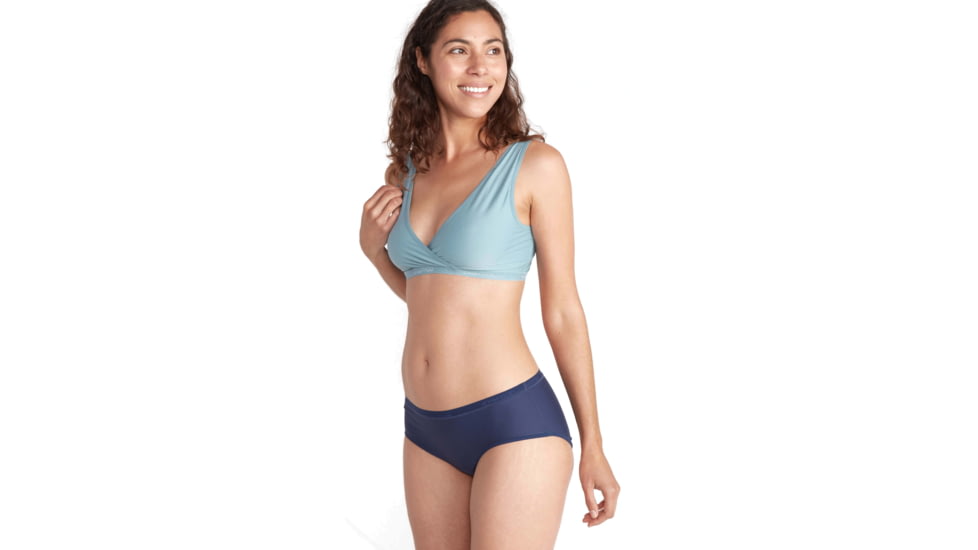 ExOfficio Give-N-Go 2.0 Bralette - Womens, Smoke Blue, Large, 22423468-16271-L