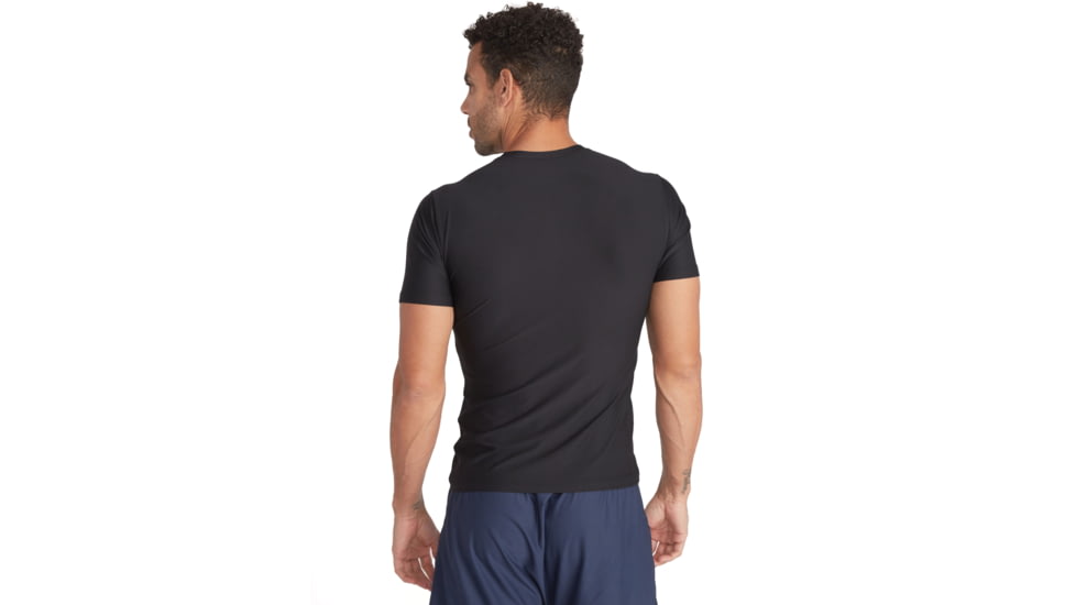 ExOfficio Give-N-Go 2.0 Crew Neck Tee - Mens, Black, Small, 12426696-9999-S