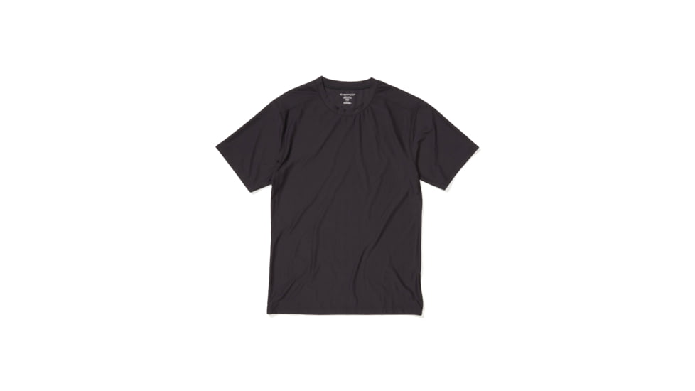 ExOfficio Give-N-Go 2.0 Crew Neck Tee - Mens, Black, Small, 12426696-9999-S
