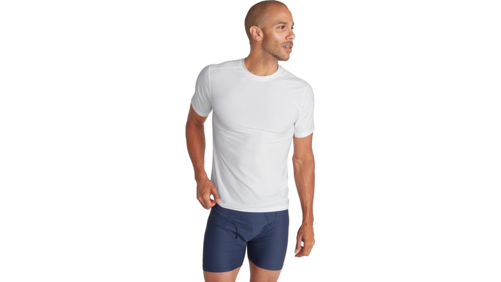 ExOfficio Give-N-Go 2.0 Crew Neck Tee - Mens, White, Small, 12426714-1000-S