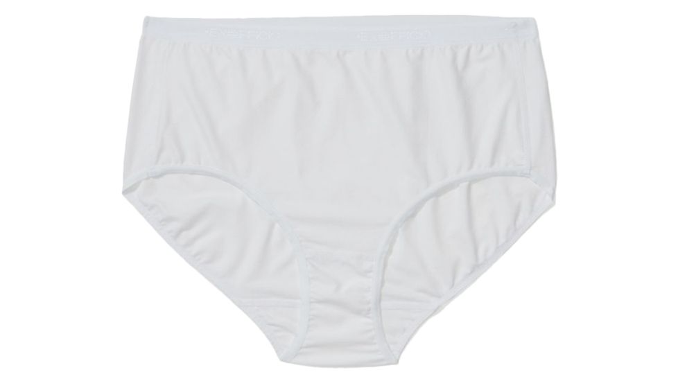 ExOfficio Give-N-Go 2.0 Full Cut Brief - Womens, White, Small, 2241-6699-1000-S