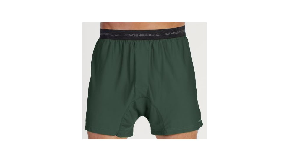 ExOfficio Give-N-Go Boxers - Mens-Petrol-Medium