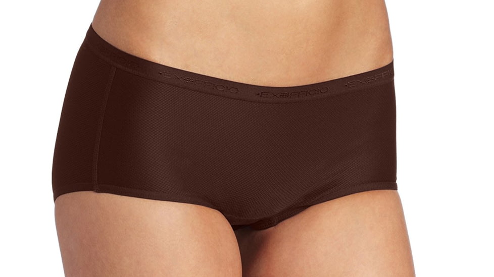 ExOfficio Give-N-Go Boy Cut Brief - Women's -Chocolate-X-Small