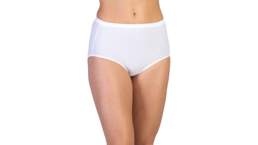 ExOfficio Give-N-Go Full Cut Brief - Women's -White-Clearance-Medium
