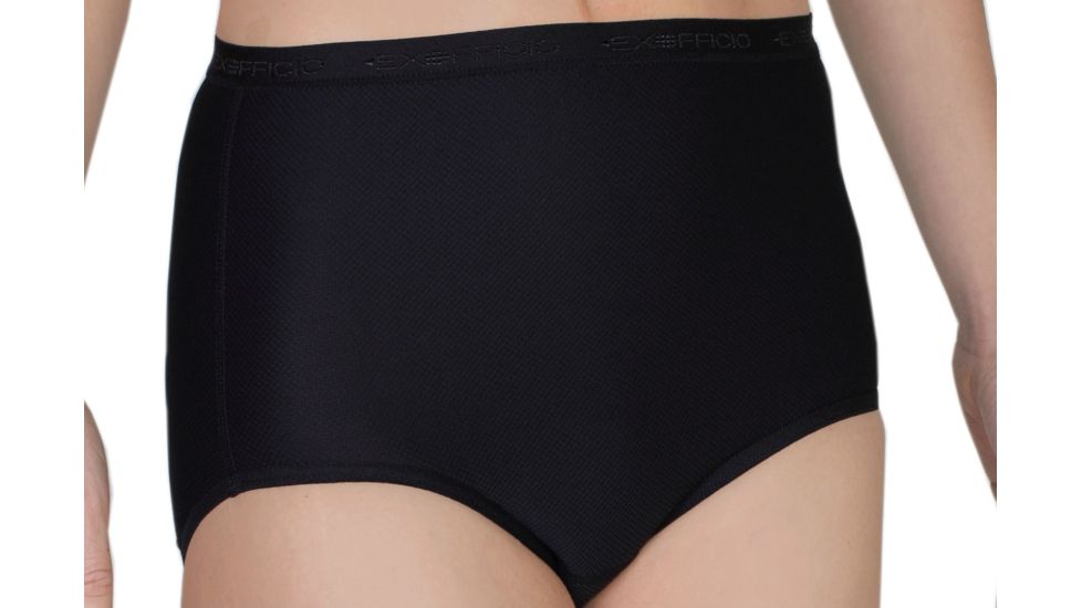 ExOfficio Give-N-Go Full Cut Brief - Women's -Black-Small, 2241-2186-9999-S