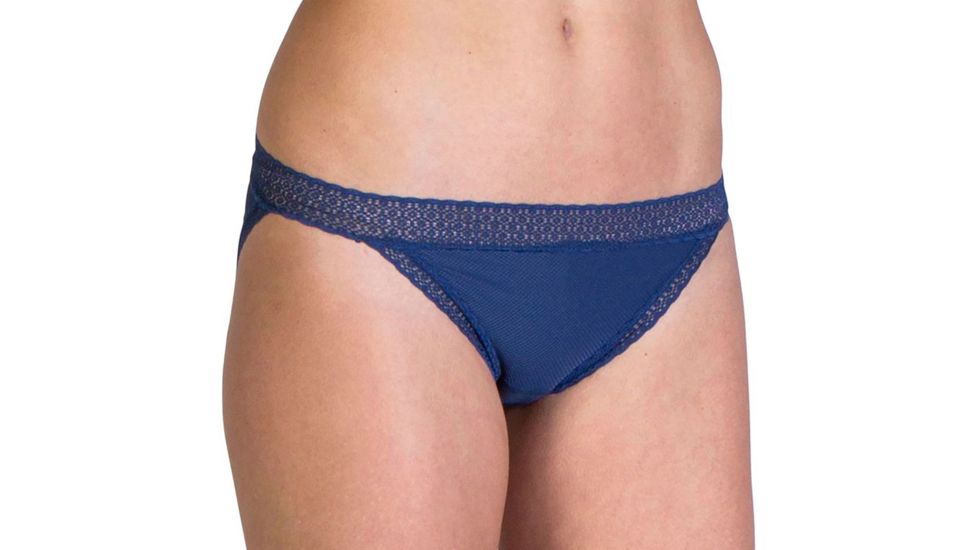 ExOfficio Give-N-Go Lacy Low Bikini - Women's -Indigo-X-Large