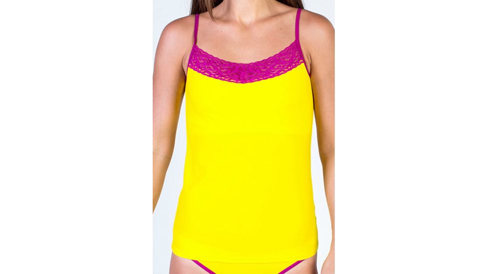 Give-N-Go Lacy Shelf Bra Cami - Womens -Zing-X-Small