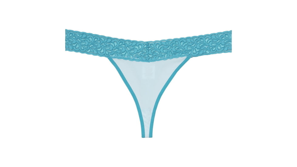 ExOfficio Give-N-Go Lacy Thong - Women's -Splash-Clearance-Large