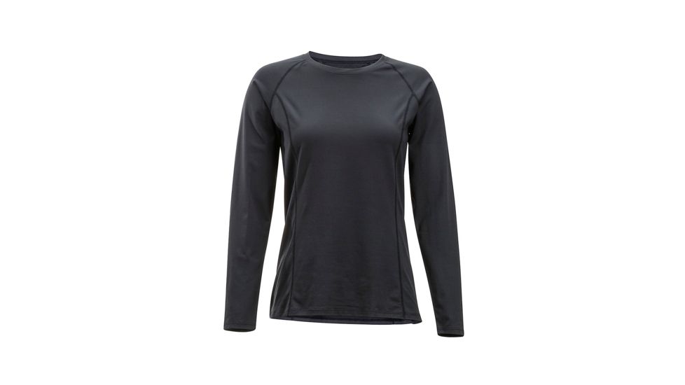 ExOfficio Give-N-Go Perf Base Layer Crew - Women's, Black, Large, 2244-2973-Black-L