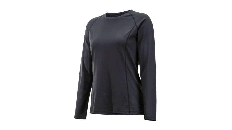 ExOfficio Give-N-Go Perf Base Layer Crew - Women's, Black, Medium, 2244-2973-Black-M