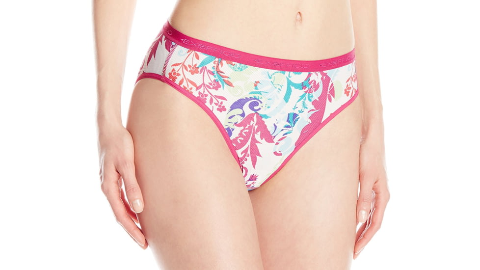 ExOfficio Give-N-Go Printed Bikini brief - Women's-Fern/Multi-X-Large