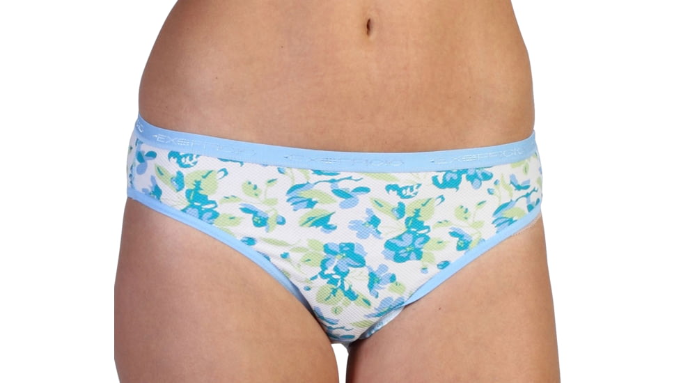 ExOfficio Give-N-Go Printed Bikini brief - Women's-Spring/Blossom-X-Large