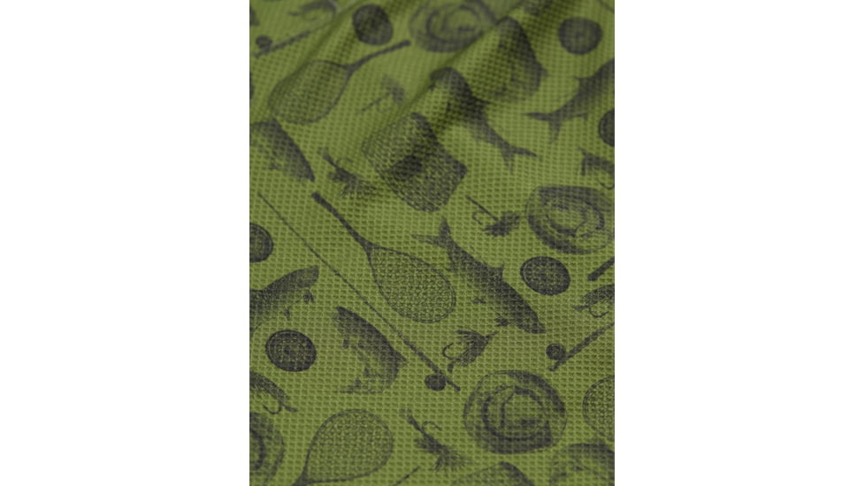 ExOfficio Give-N-Go Printed Boxer - Mens, Alpine Green Fly Fishing, Medium, 12452346-6015-M