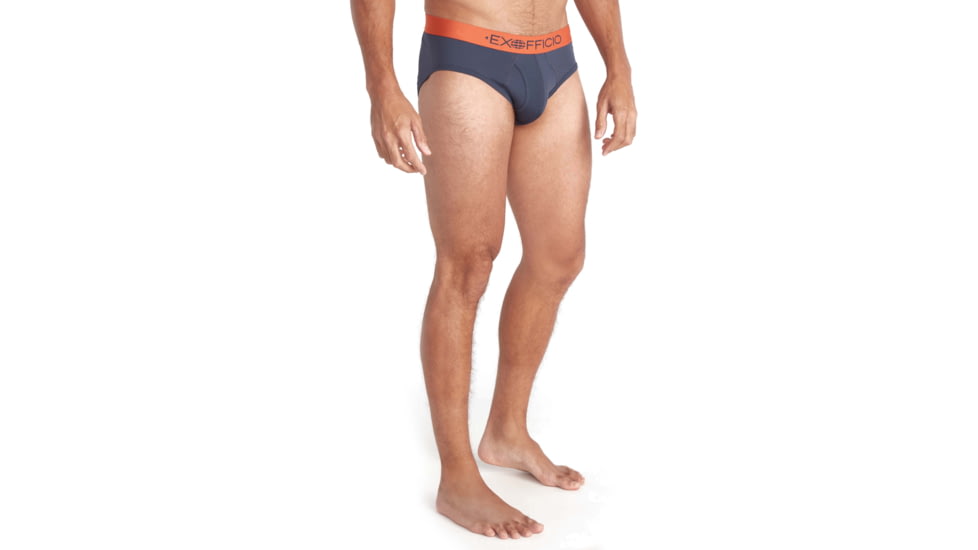 ExOfficio Give-N-Go Sport 2.0 Brief - Mens, Navy/Koi, Medium, 12413446-5388-M