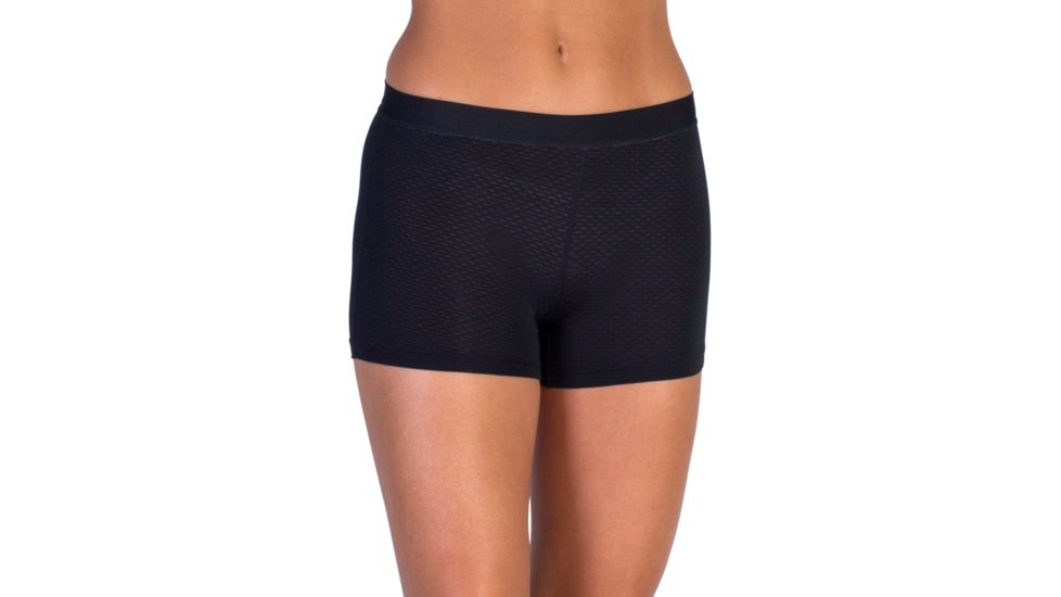 ExOfficio Give-N-Go Sport Mesh 2 Inch Boy Short - Women's -Black-X-Small