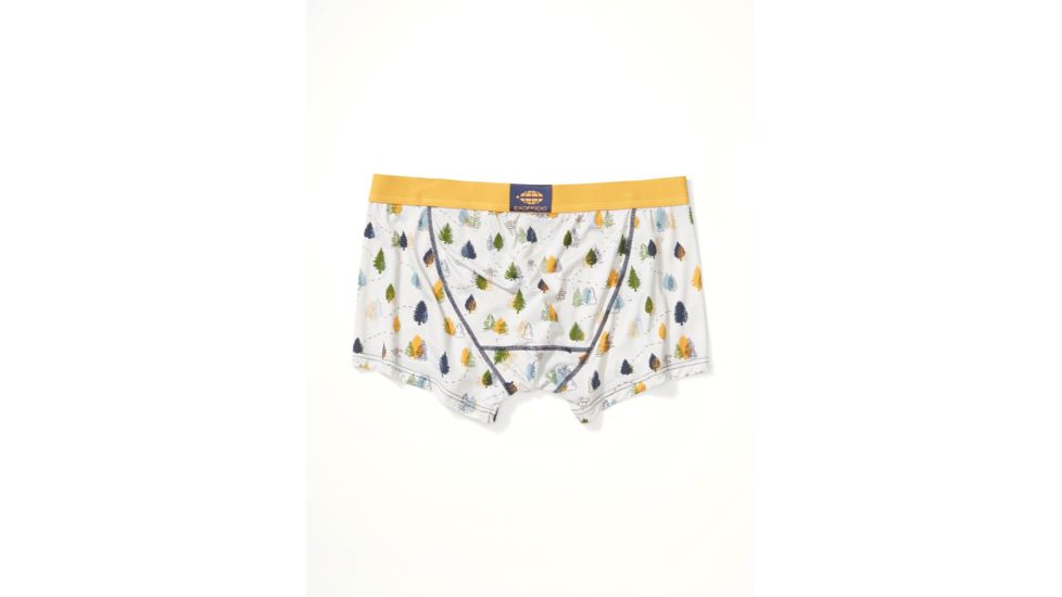 ExOfficio Give-N-Go Sport Mesh 3in Boxer Brief - Mens, Happy Tree, Small, 12453041-7002-S