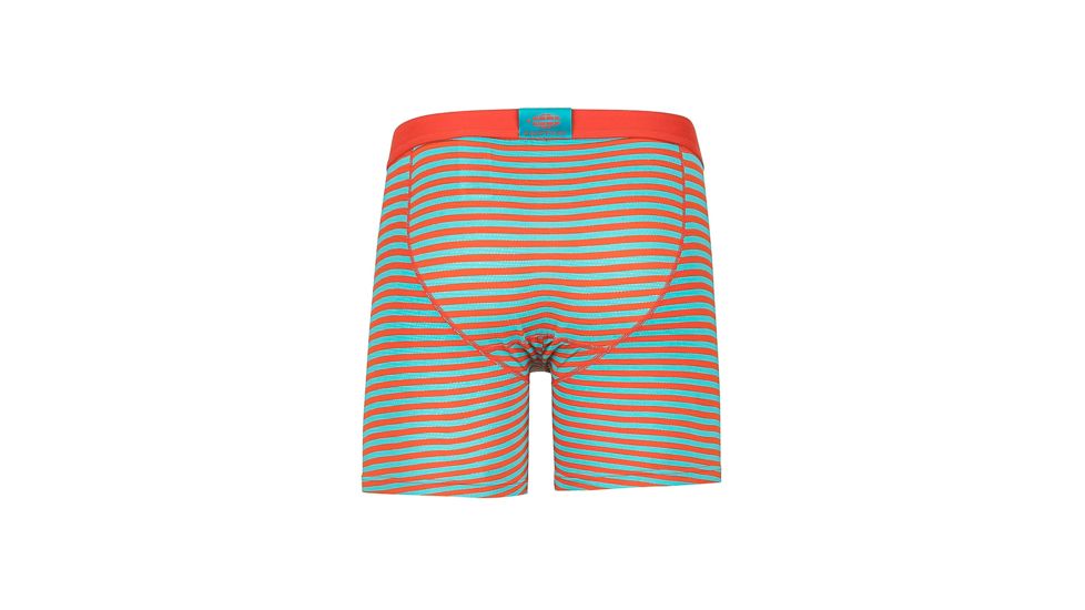 ExOfficio Give-N-Go Sport Mesh 6in Boxer Brief - Mens, Maui Double Stripe, Medium, 12453043-6305-M