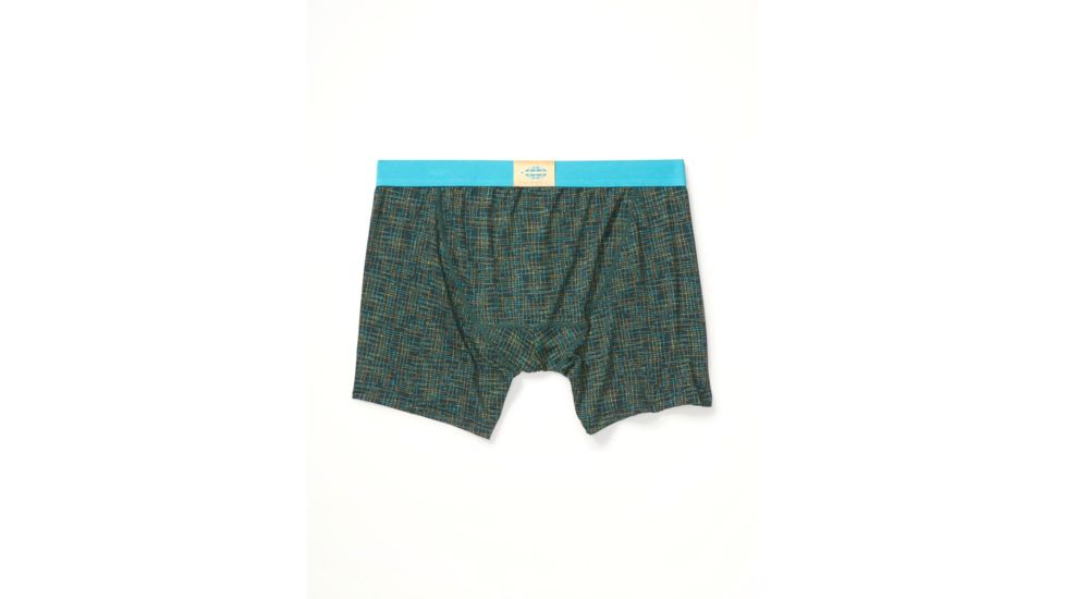 ExOfficio Give-N-Go Sport Mesh 6in Boxer Brief - Mens, Ponderosa Dotted Out, Large, 12453043-6695-L