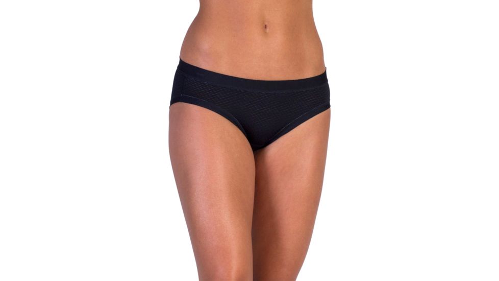 ExOfficio Give-N-Go Sport Mesh Bikini Brief - Women's -Black-Large
