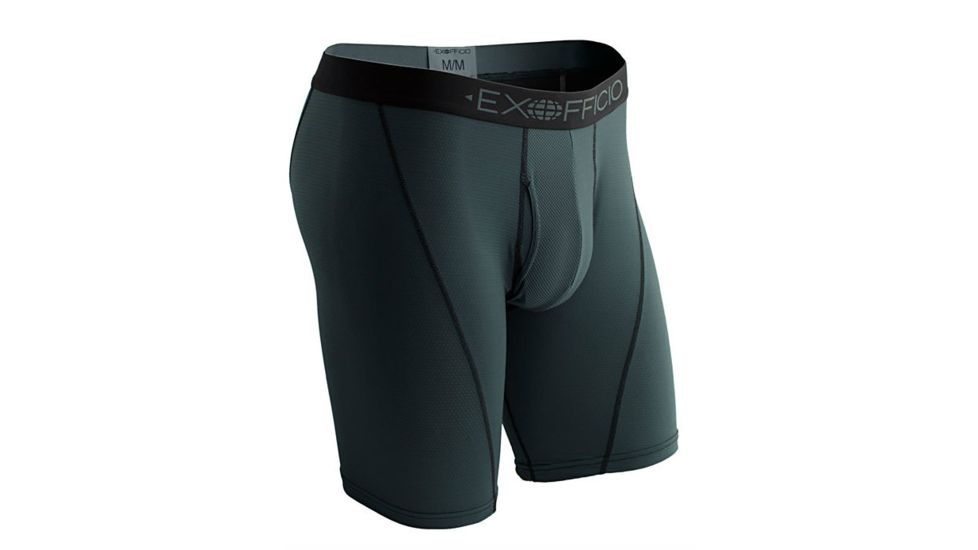 ExOfficio Give-N-Go Sport Mesh Boxer Brief - Men's-Phantom-3 in-Medium