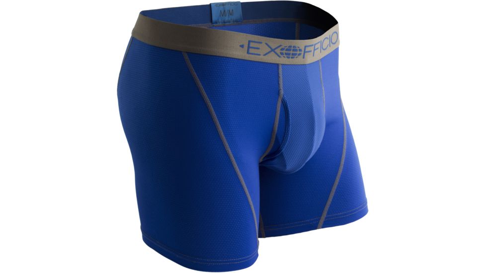ExOfficio Give-N-Go Sport Mesh Boxer Brief - Men's-Royal-3 in-Medium